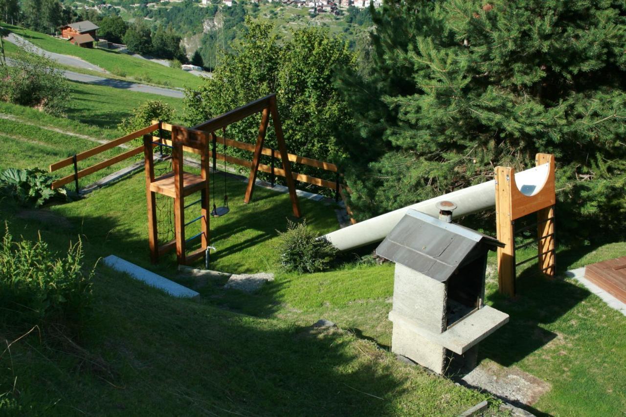 Chalet Le Fertin La Tzoumaz Exterior photo